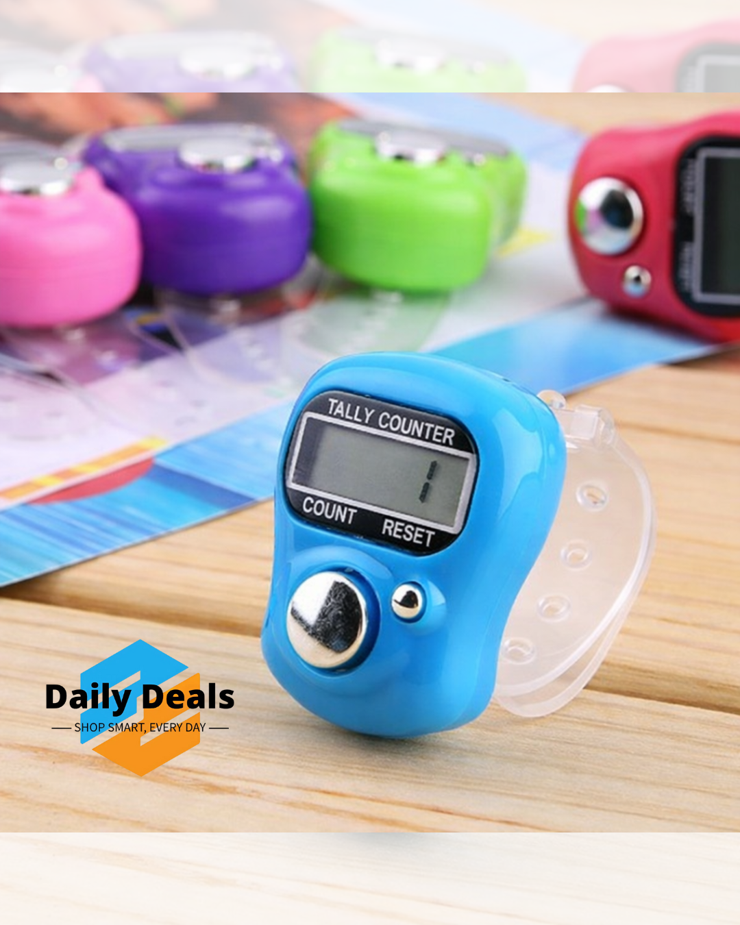 Digital Finger Tally Counter Ring