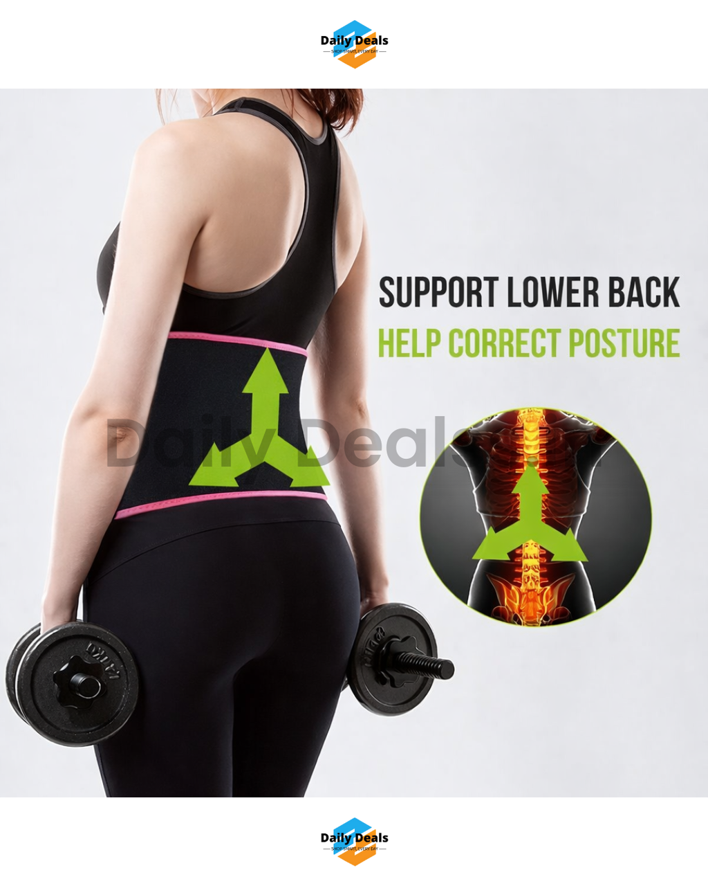 Adjustable Waist Trimmer Belt