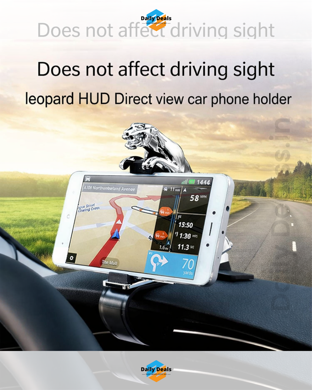 Jaguar Dashboard Phone Holder for Car