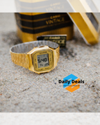 Casio Vintage Digital Gold Unisex Watch