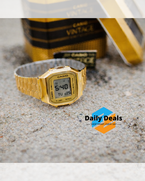 Casio Vintage Digital Gold Unisex Watch