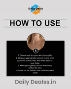 Exfoliating Kojic Acid Turmeric Spray 400ml (Pack of 2)