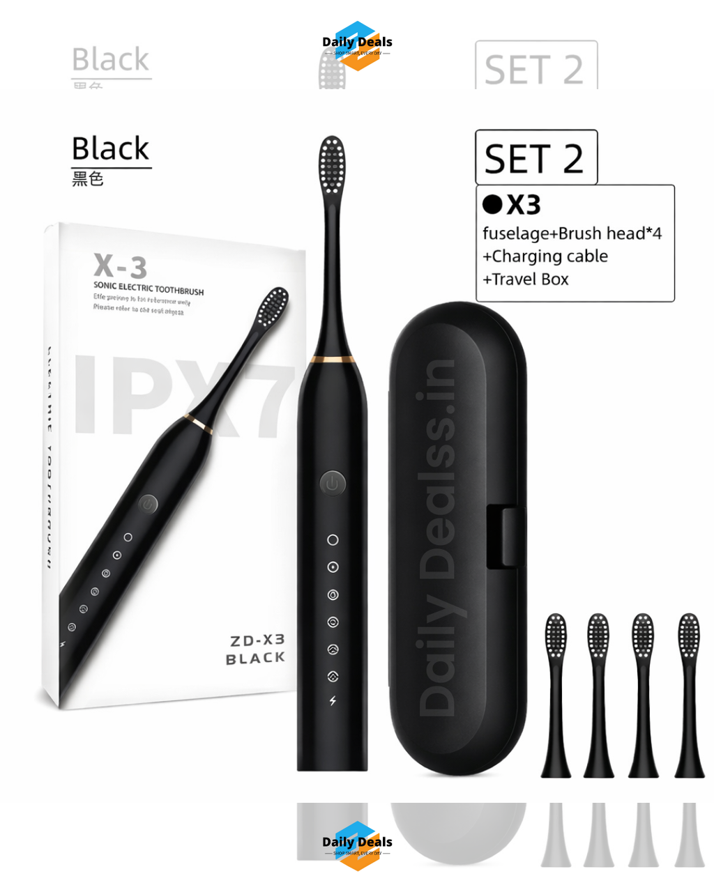 Electric Toothbrush, Teeth & Gums Care Toothbrushes Electric Toothbrush