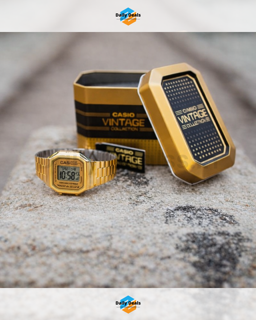 Casio Vintage Digital Gold Unisex Watch