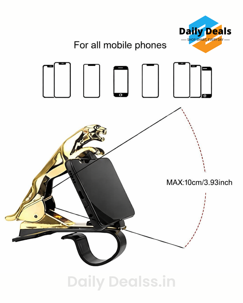 Jaguar Dashboard Phone Holder for Car