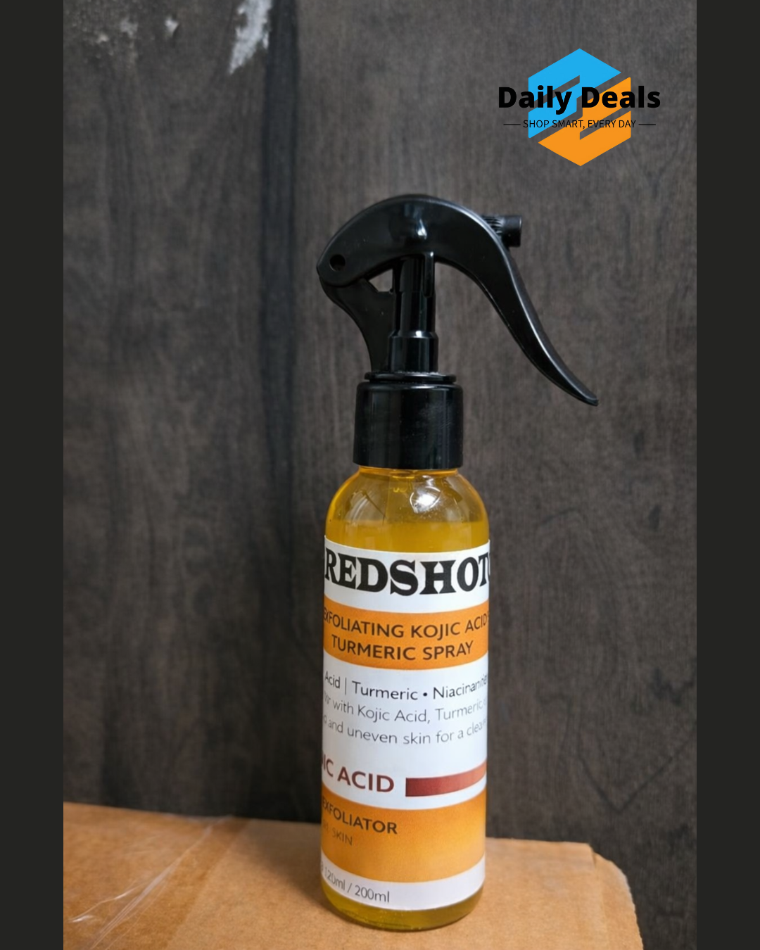 Exfoliating Kojic Acid Turmeric Spray 400ml (Pack of 2)