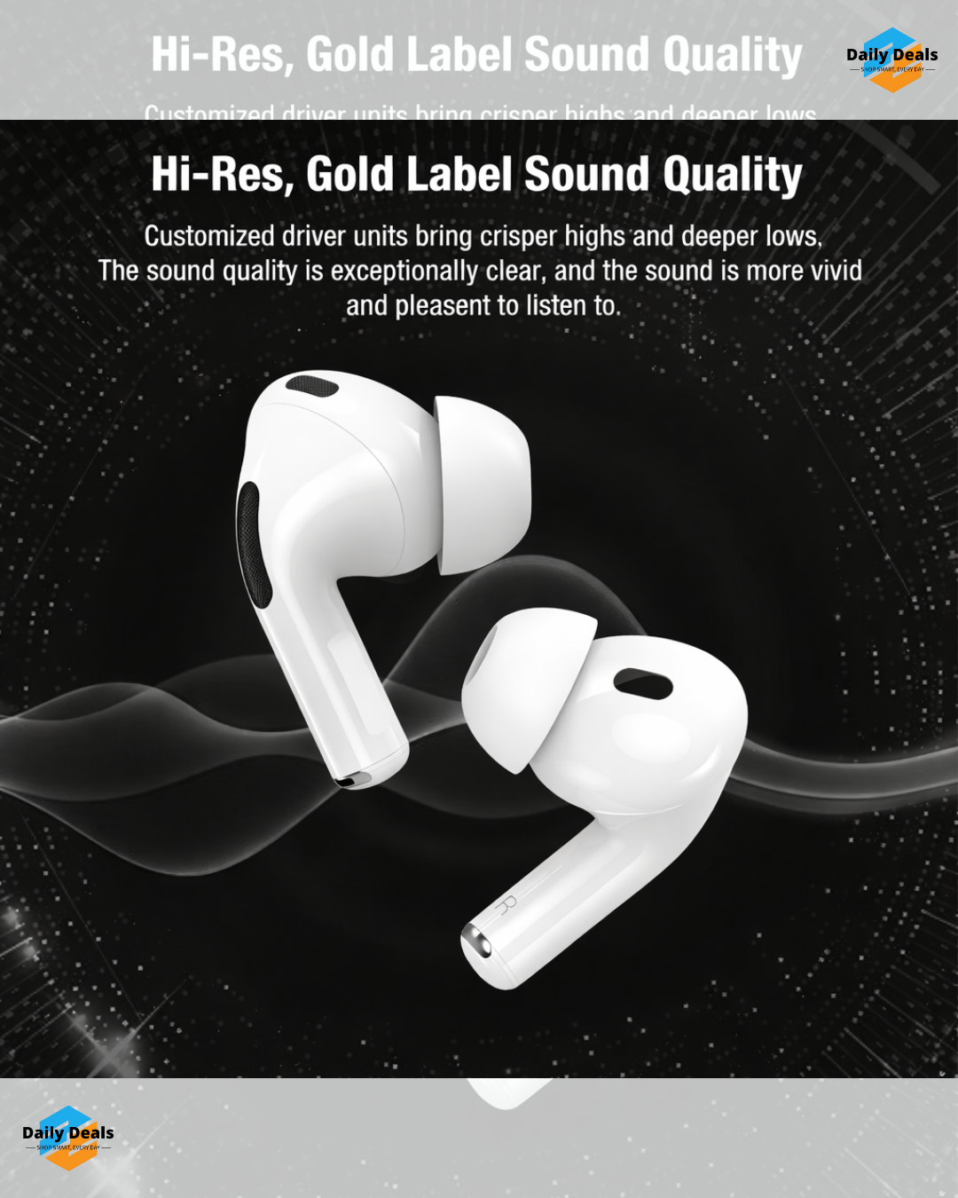 XANK Air-pods Pro with Wireless Charging Case with Sensor Enabled Bluetooth Headset (White, True Wireless)