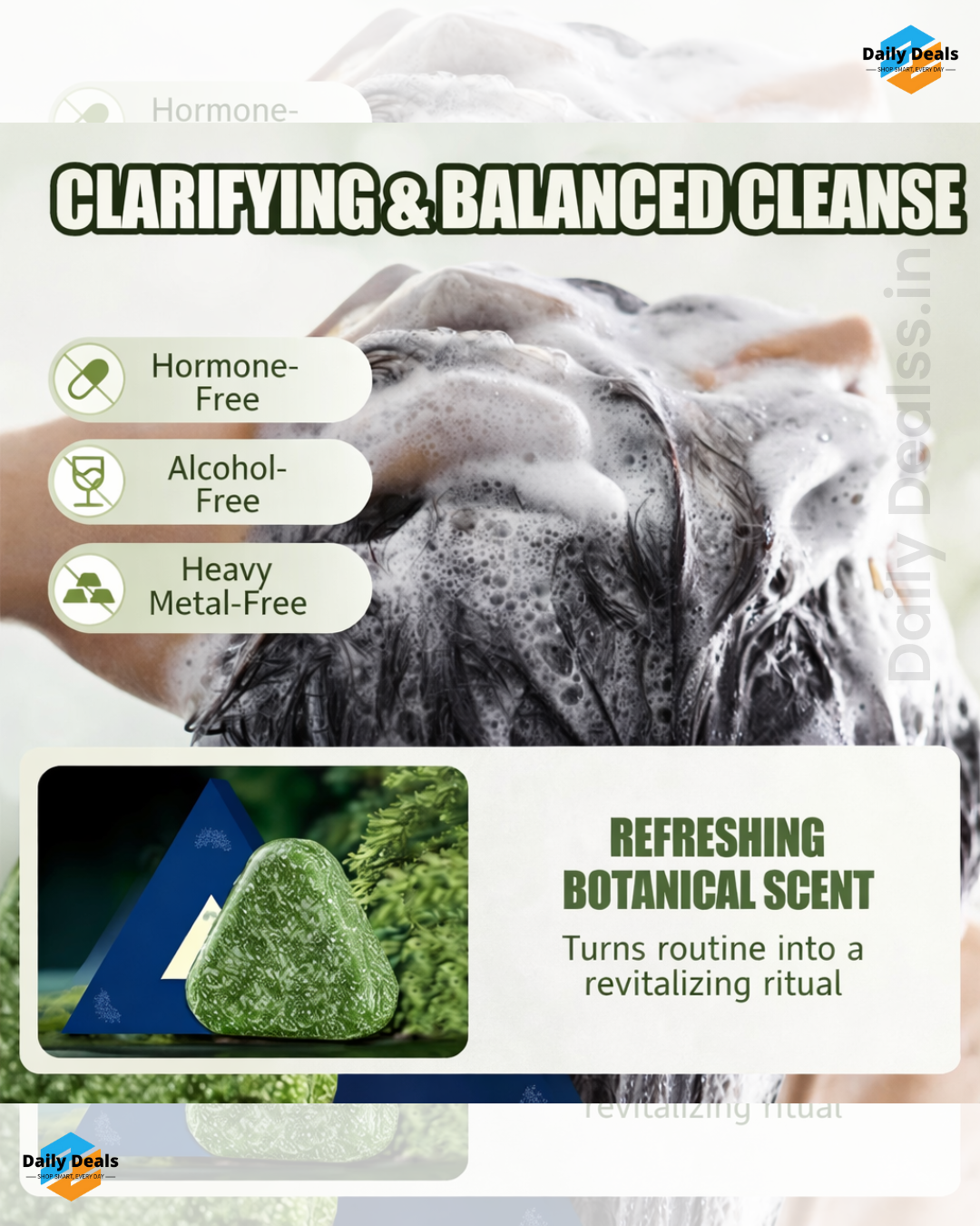 Natural Shampoo Bar For Strengthening Hair? BUY 2 GET 2 FREE!