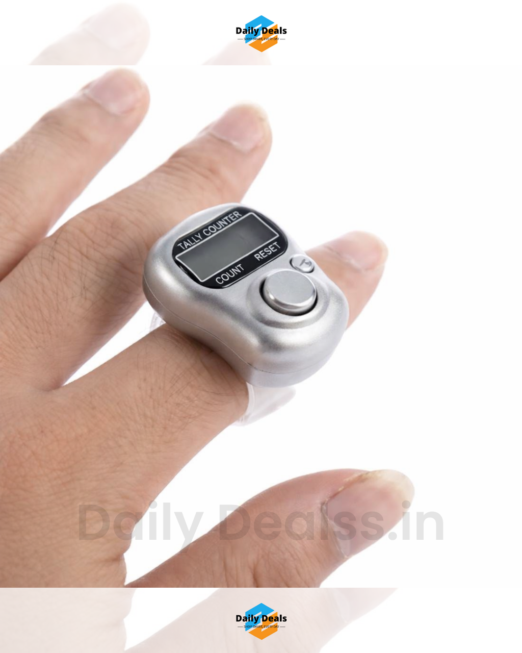 Digital Finger Tally Counter Ring