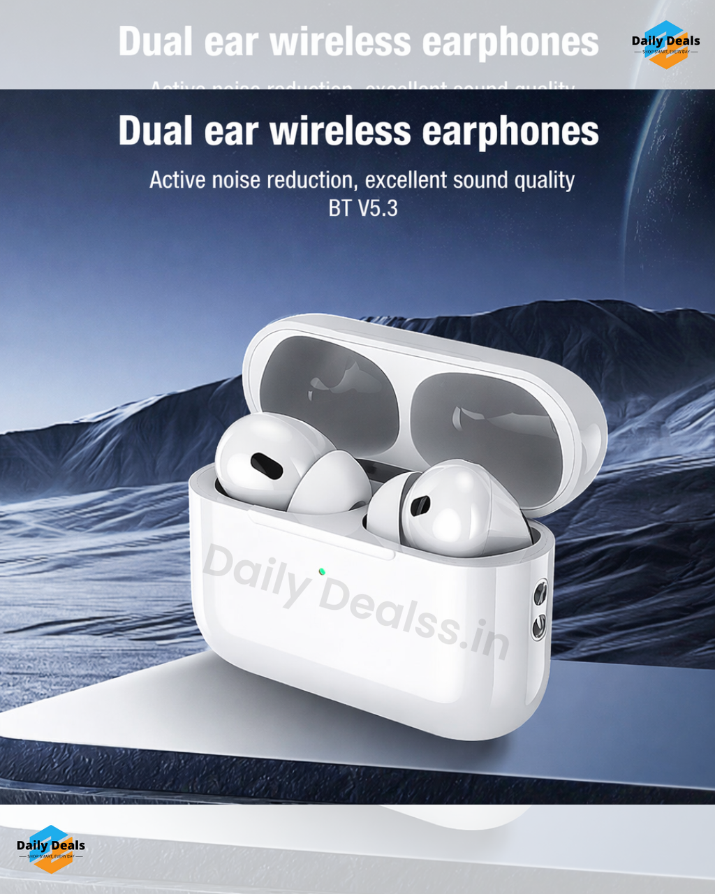 XANK Air-pods Pro with Wireless Charging Case with Sensor Enabled Bluetooth Headset (White, True Wireless)