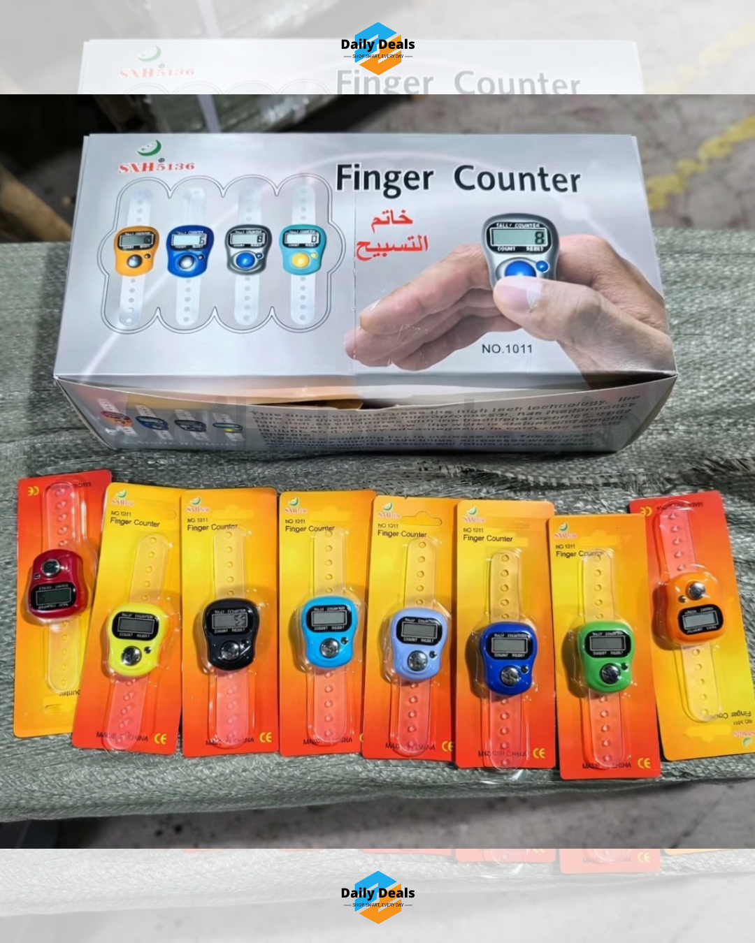 Digital Finger Tally Counter Ring