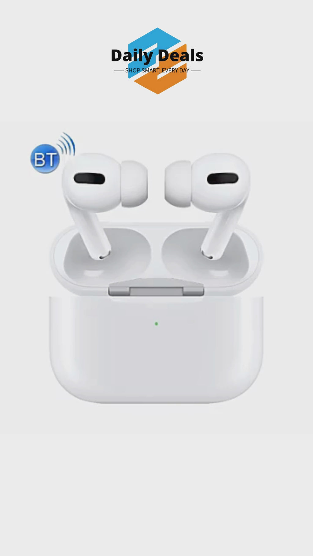 XANK Air-pods Pro with Wireless Charging Case with Sensor Enabled Bluetooth Headset (White, True Wireless)