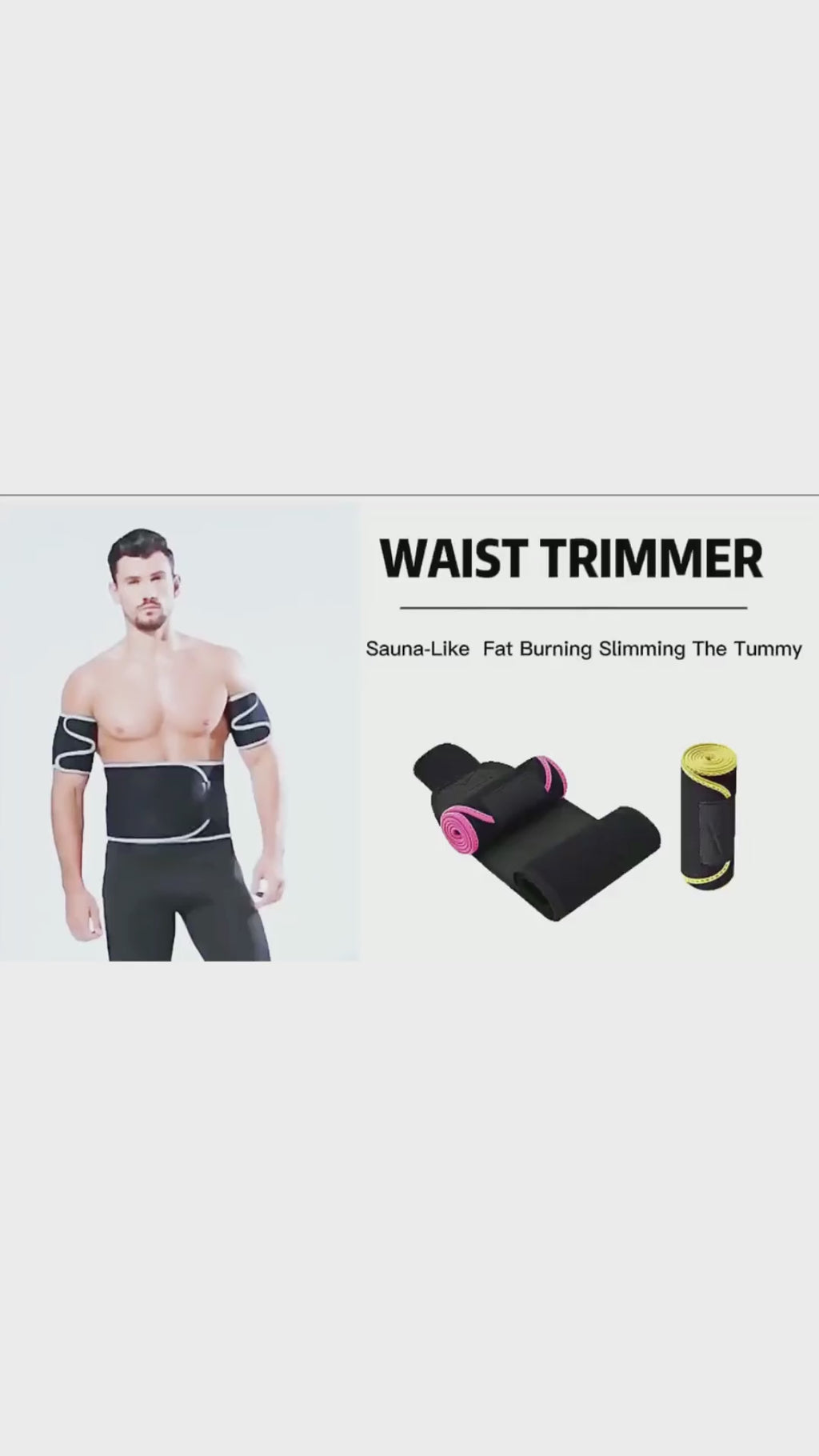 Adjustable Waist Trimmer Belt